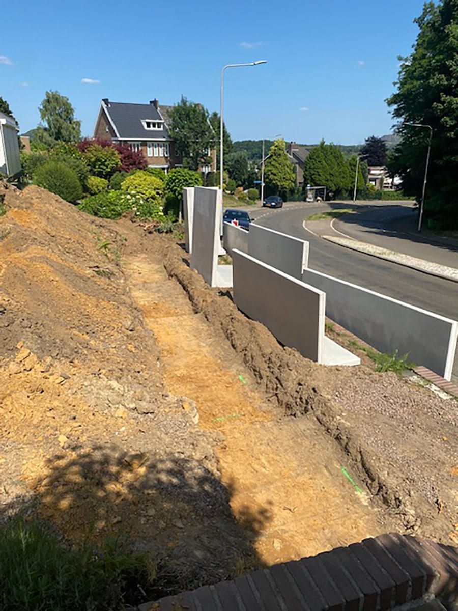 Keermuur tuin Kerkrade