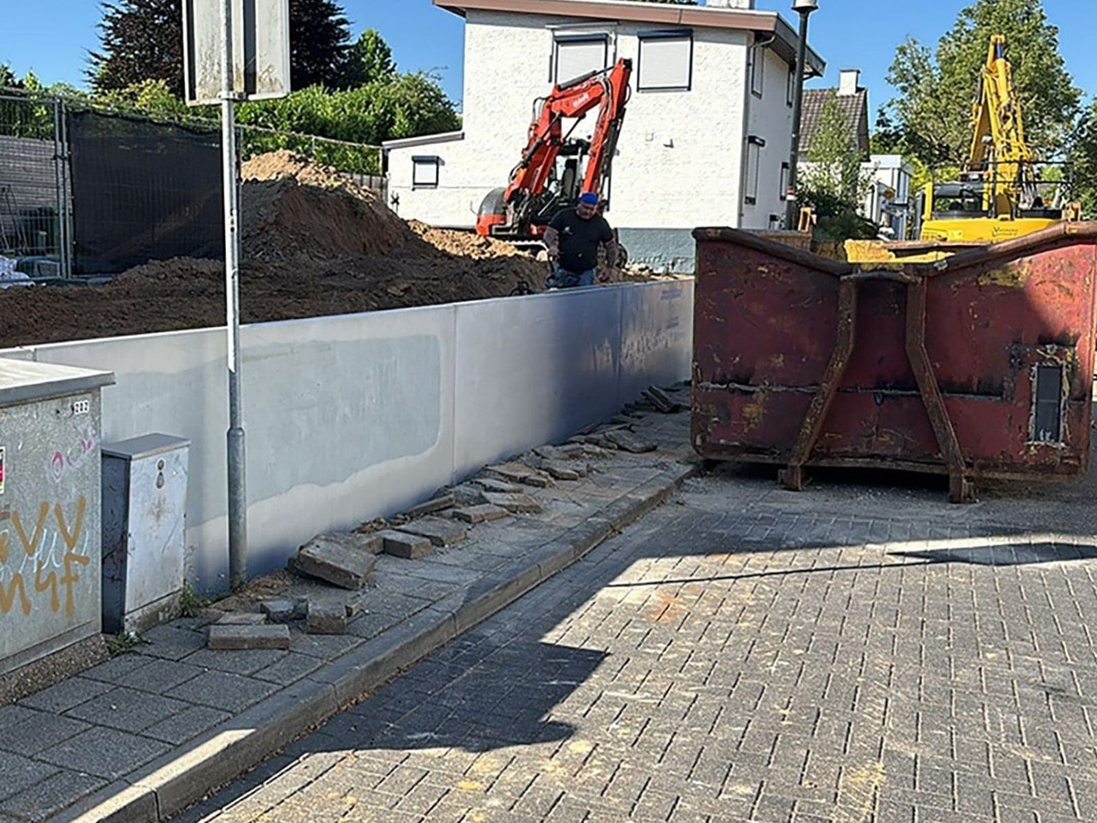 Keerwanden plaatsen Sittard