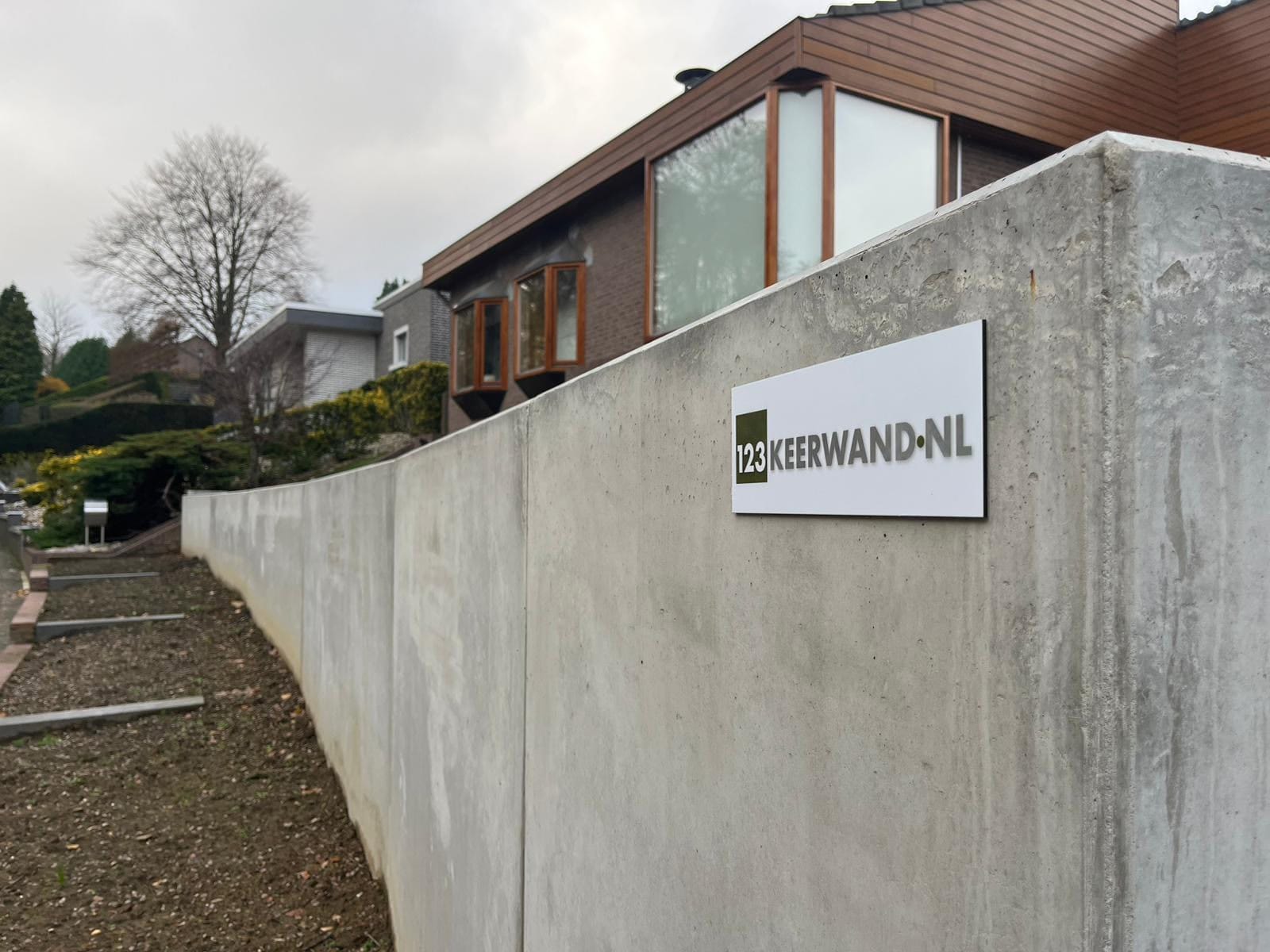 Keerwanden plaatsen Kerkrade