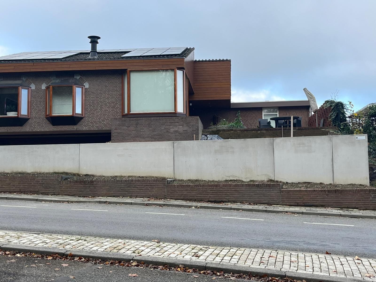 Keerwanden plaatsen Kerkrade