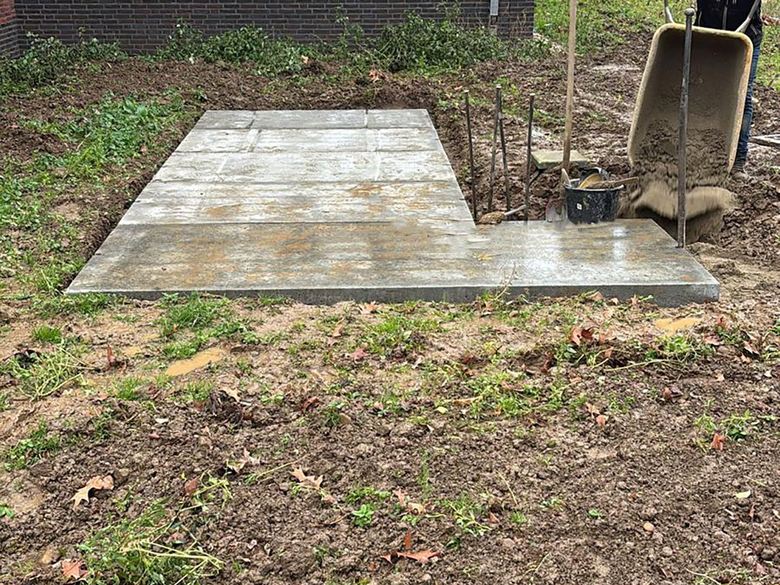 Betonplaten leggen Limburg