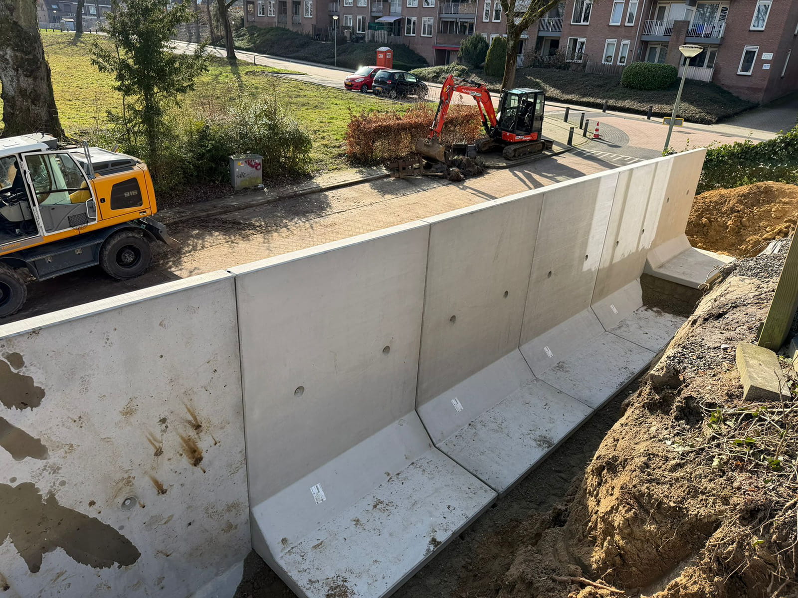 Keerwanden plaatsen Heerlen