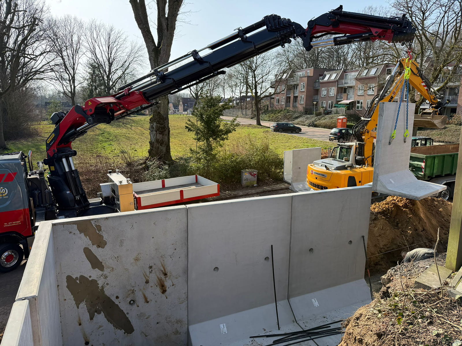 Keerwanden plaatsen Heerlen